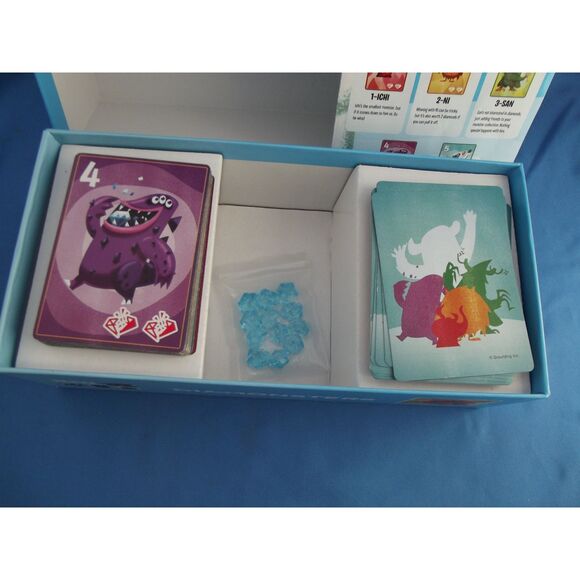 DIAMONSTERS Card Game by IDW Games, Pandasaurus, Used, Complete In Box - Picture 5 of 5